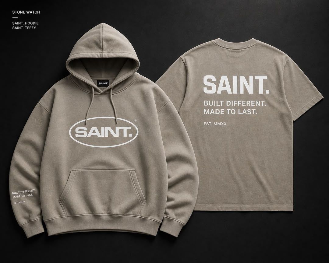 BROWN HOODIE SET